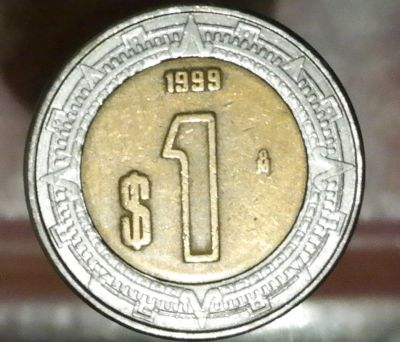 Лот: 9598347. Фото: 1. Экзотика с рубля (7106) Мексика. Остальные страны