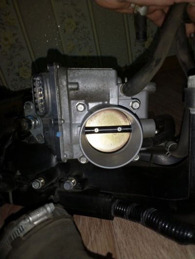 Лот: 16095323. Фото: 1. Дроссельная заслонка Subaru Forester... Двигатель и элементы двигателя