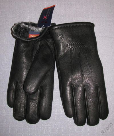 Лот: 10474985. Фото: 1. перчатки кожа натуральная зима... Перчатки, варежки, митенки