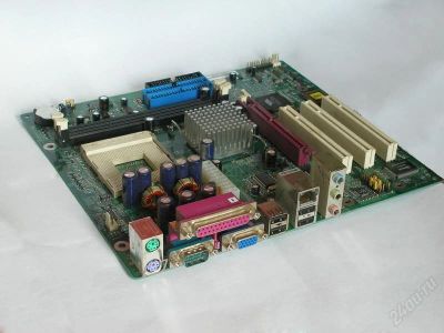 Лот: 72598. Фото: 1. мат. плата Epox + проц. Athlon... Материнские платы