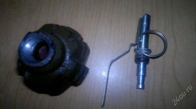 Лот: 2568471. Фото: 1. Ф-1 граната боевая деактив.. Оружие