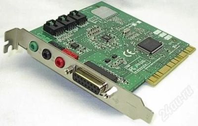 Лот: 1733498. Фото: 1. Звуковая карта CREATIVE PCI 128... Звуковые карты