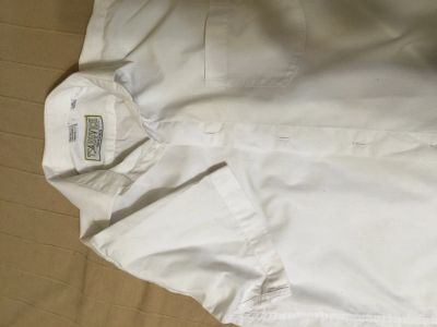 Лот: 12014360. Фото: 1. Рубашка мужская подростку, белая... Рубашки, блузки, водолазки