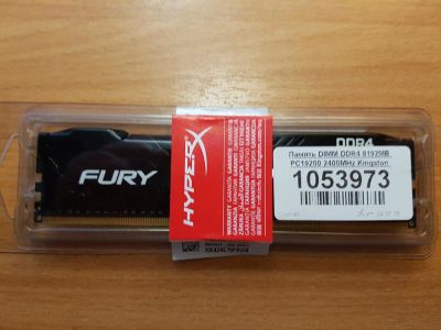 Лот: 9275555. Фото: 1. ddr 4 8192 mb kingston pc 19200... Оперативная память
