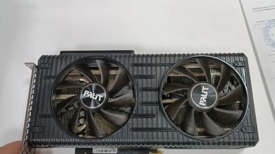 Лот: 20230098. Фото: 1. Видеокарта Palit GeForce RTX 3060ti... Видеокарты