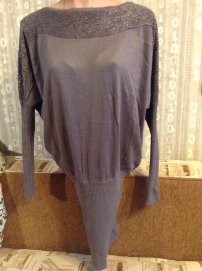 Лот: 6986160. Фото: 1. Платье трикотажное 42-44 р-р. Платья