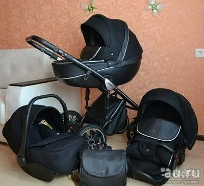 Лот: 13826353. Фото: 1. роскошная коляска 3 в 1 Anex sport... Коляски