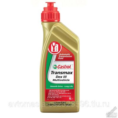 Лот: 13638193. Фото: 1. Castrol Transmax Dex III Multivehicle... Масла, жидкости