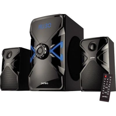 Лот: 11173436. Фото: 1. Колонки 2.1 PF-167C-BL «X-TECH... Активные акустические системы