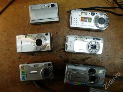Лот: 606128. Фото: 1. 6 фотиков одним лотом! Перевыставляю... Цифровые компактные