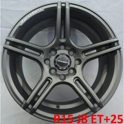Лот: 5313731. Фото: 1. Weds Sport R15 J8 ET+25 4x100... Диски