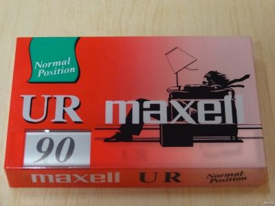 Лот: 12817201. Фото: 1. Аудиокассета Maxell UR-90. Кассетные деки, магнитофоны