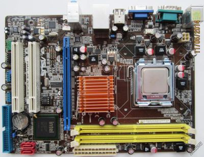 Лот: 6897415. Фото: 1. Материнская плата Asus P5KPL IN... Материнские платы