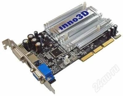 Лот: 886801. Фото: 1. Видеокарта Inno3D GeForce Fx 5200. Видеокарты