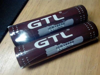 Лот: 2545864. Фото: 1. GTL ICR 18650 Li-ion аккумулятор... Батарейки, аккумуляторы, элементы питания