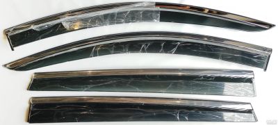 Лот: 14527504. Фото: 1. Hyundai Santa Fe 2018- Ветровики... Детали тюнинга