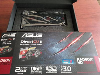 Лот: 5896996. Фото: 1. Видеокарта ASUS Radeon HD 7850... Видеокарты