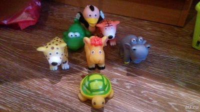 Лот: 8515317. Фото: 1. ЗАбавные животные саваны. Игрушки для купания