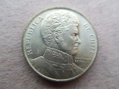 Лот: 10822266. Фото: 1. Чили 1 песо 1990. Америка