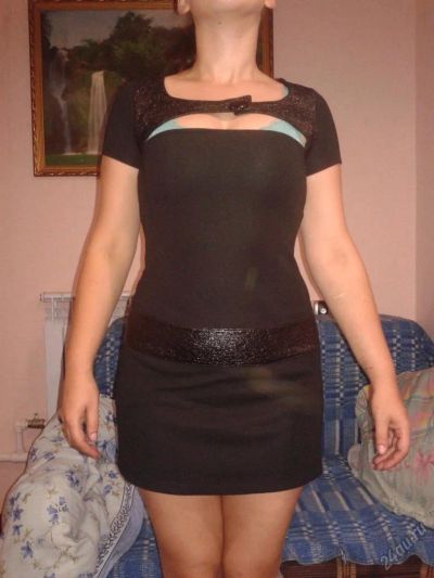 Лот: 5826436. Фото: 1. женское платье черное 40-42р. Платья
