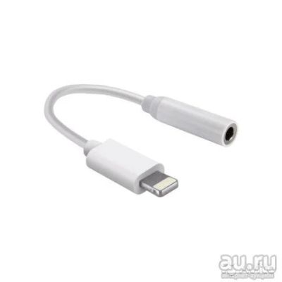 Лот: 13718048. Фото: 1. Переходник Apple Lightning / AUX... Дата-кабели, переходники