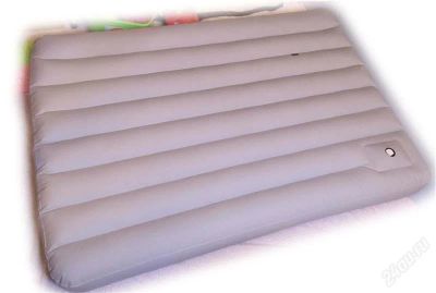 Лот: 2207835. Фото: 1. Матрас надувной 125 х 180 см с... Туристическая, походная мебель