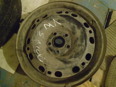 Лот: 9833124. Фото: 1. R15 5*100 диск VW POLO ровный. Диски