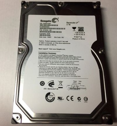 Лот: 12535593. Фото: 1. Новый HDD 3.5 2Tb Seagate Barracuda. Жёсткие диски