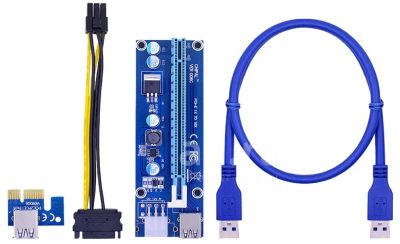 Лот: 18794650. Фото: 1. USB 3.0 Райзер (Riser) PCI-E 1x-16x... Шлейфы, кабели, переходники