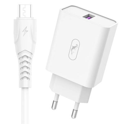 Лот: 19866953. Фото: 1. Зарядное сетевое (1 USB-A, 5V... Зарядные устройства, блоки питания, адаптеры сетевые для смартфонов