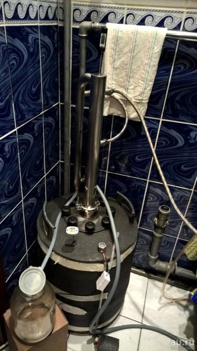Лот: 17468044. Фото: 1. Перегонный куб из кеги 50л Ректифай. Дистилляторы бытовые и комплектующие
