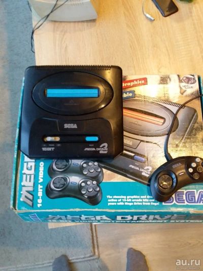 Лот: 12780149. Фото: 1. Приставка Sega mega drive 2 из... Игровые приставки, консоли