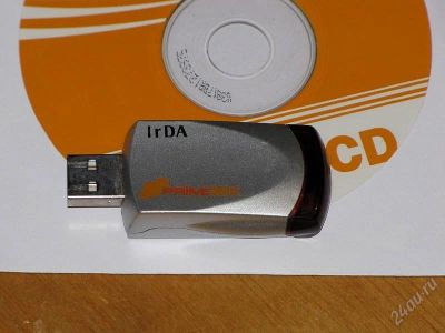 Лот: 143149. Фото: 1. USB-адаптер для инфракрасной связи... WiFi, Bluetooth адаптеры