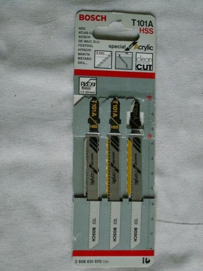 Лот: 6805081. Фото: 1. Bosch Пильное полотно T 101 A. Расходные материалы, сменные насадки