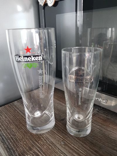 Лот: 21580262. Фото: 1. Стаканы пивные Heineken пара. Кружки, стаканы, бокалы