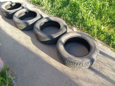 Лот: 16301302. Фото: 1. Комплект летней резины Bridgestone... Шины