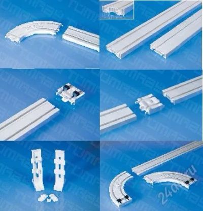 Лот: 1383135. Фото: 1. Карниз потолочный tumray. Шторы, тюль