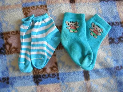 Лот: 2841347. Фото: 1. две пары носочков. Носки, колготки