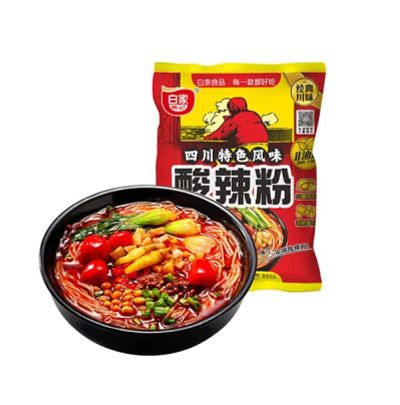 Лот: 20532330. Фото: 1. Лапша б/п Baijia Chenji рисовая... Другое (продукты)