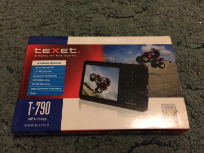 Лот: 6839395. Фото: 1. Плеер texet t-790. Плееры