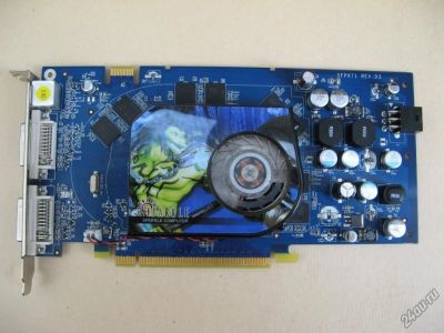 Лот: 4875281. Фото: 1. sparkle 7900 gs 256mb 256b. Видеокарты