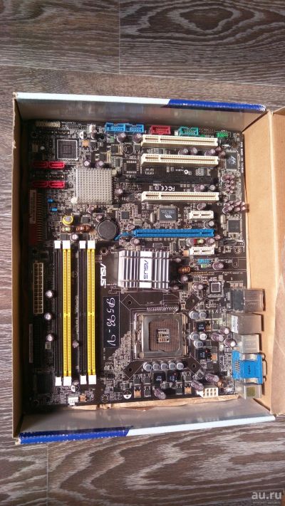 Лот: 16274315. Фото: 1. Asus P5B-V LGA 775. Материнские платы