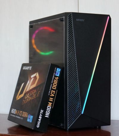 Лот: 25343962. Фото: 1. Системный блок i3 12100F 16GB... Компьютеры в сборе