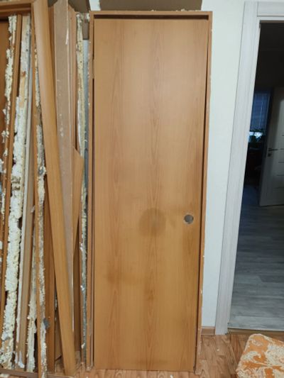 Лот: 20079011. Фото: 1. Межкомнатная дверь 60 б/у. Двери межкомнатные