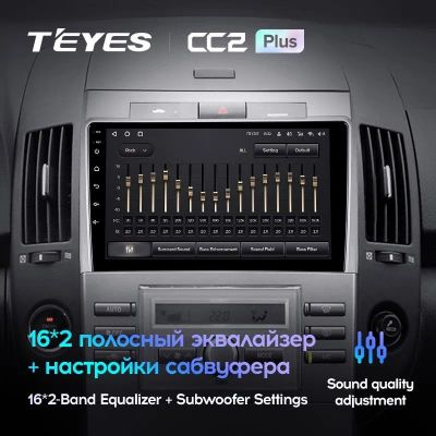 Лот: 21427746. Фото: 1. Штатная магнитола Teyes CC2L Plus... Автомагнитолы