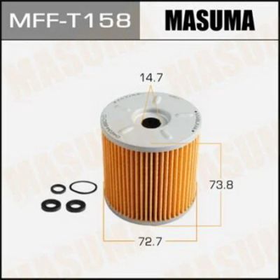 Лот: 18593454. Фото: 1. Топливный фильтр masuma land cruiser... Топливная система