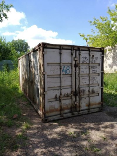 Лот: 14070395. Фото: 1. Контейнер 20 футов в хорошем состоянии... Контейнеры грузовые