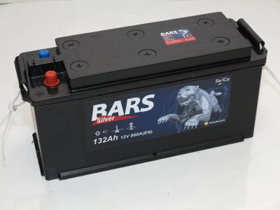 Лот: 15105386. Фото: 1. Bars Silver 132 Ач прям.п. Гарантия... Аккумуляторы