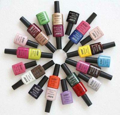 Лот: 5299310. Фото: 1. шеллак блюскай shellac bluesky... Лак для ногтей