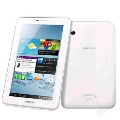 Лот: 2221754. Фото: 1. Белый Samsung GALAXY Tab 2 10... Планшеты